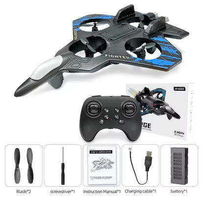SkyVortex™ LED Stunt Fighter Drone
