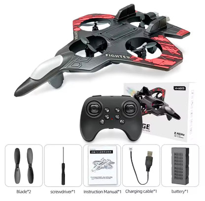 SkyVortex™ LED Stunt Fighter Drone
